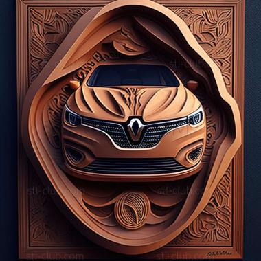 3D модель Renault Fluence (STL)